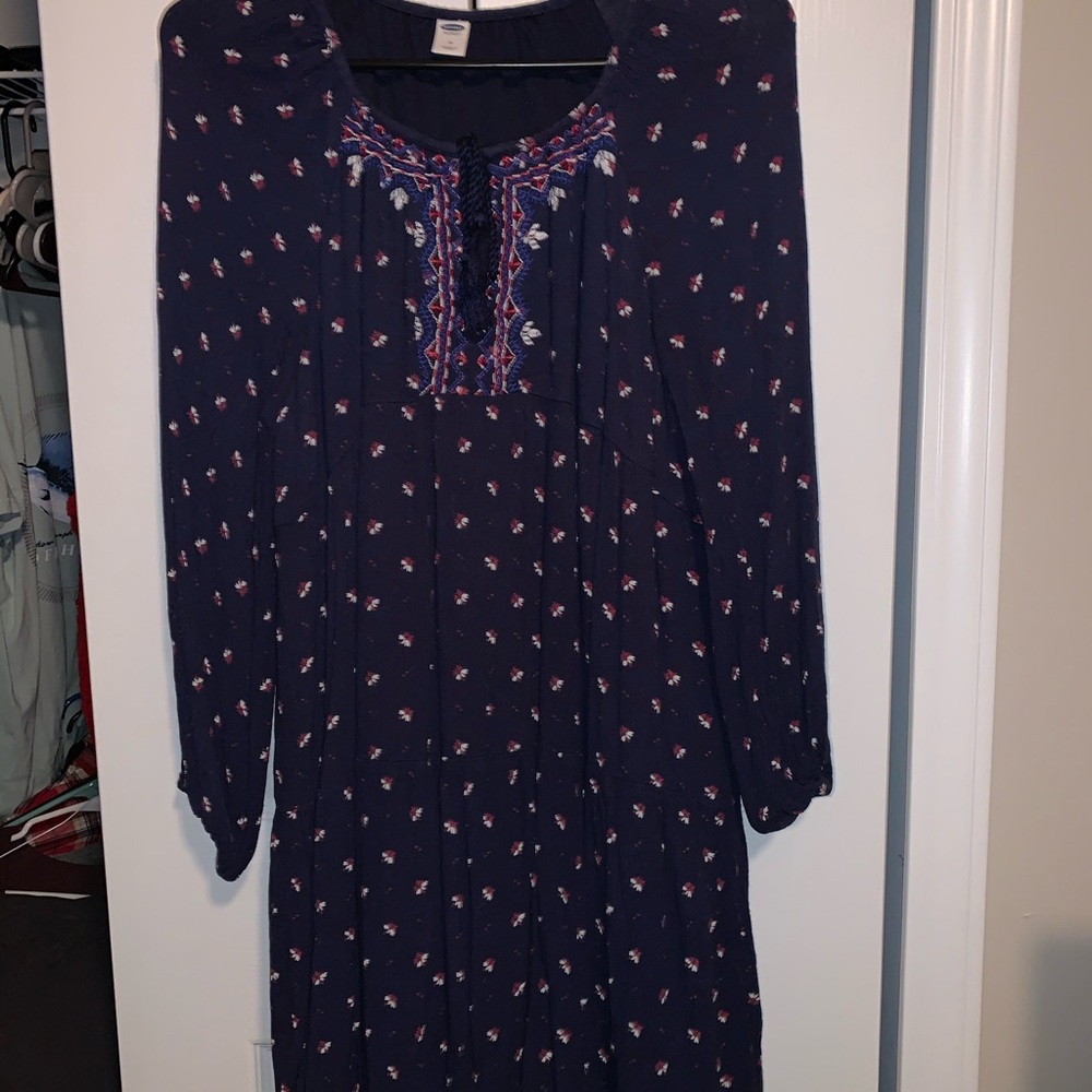 navy blue old navy dress